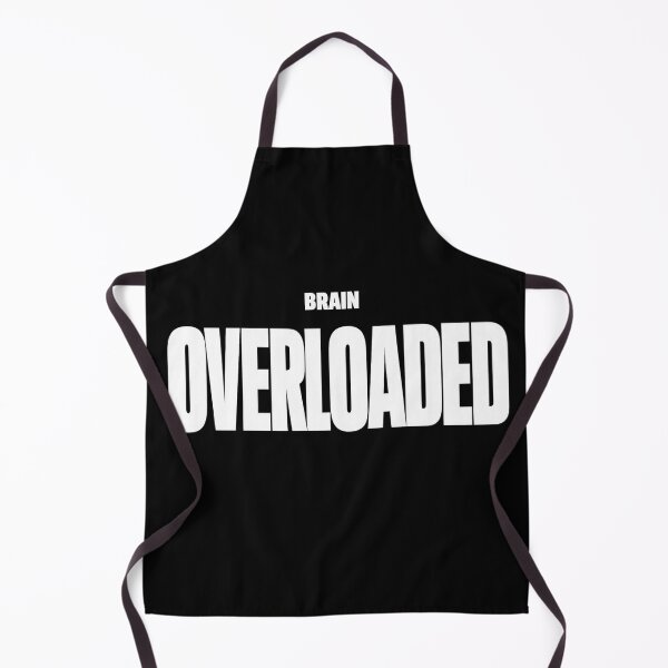Item preview, Brain Overloaded Funny T-Shirt | Overthinking Humor Introvert designed and sold by VaultVibes.