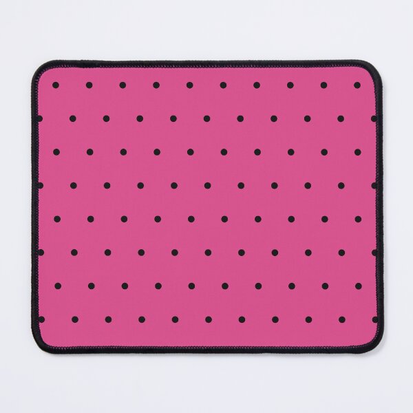 Item preview, Hot Pink and Black micro dots designed and sold by pattern-archive.