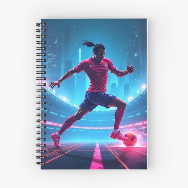 Item preview, Cyberpunk Football Future designed and sold by MilaPrintify.