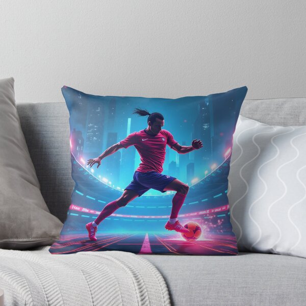 Item preview, Cyberpunk Football Future designed and sold by MilaPrintify.