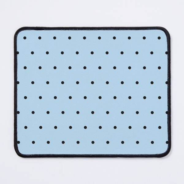Item preview, Ice Blue and Black micro dots designed and sold by pattern-archive.