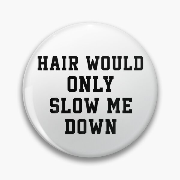 Item preview, Hair Would Only Slow Me Down Bald Guy designed and sold by DuduMissing.