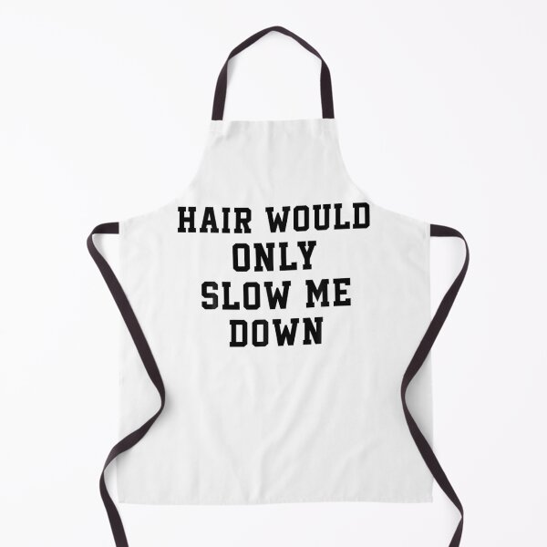 Item preview, Hair Would Only Slow Me Down Bald Guy designed and sold by DuduMissing.
