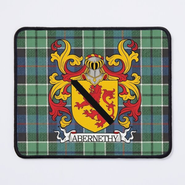 Item preview, Abernethy Coat of Arms and Leslie Hunting Tartan designed and sold by Kirrindy Designs.