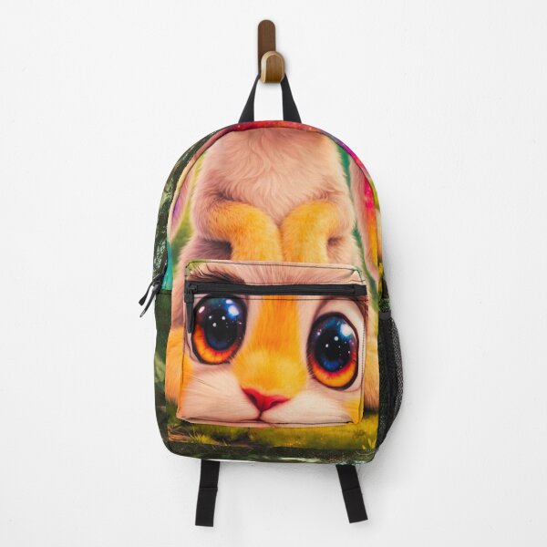 Item preview, Cute Bunny with Rainbow Ears designed and sold by DeepikaKrishna.