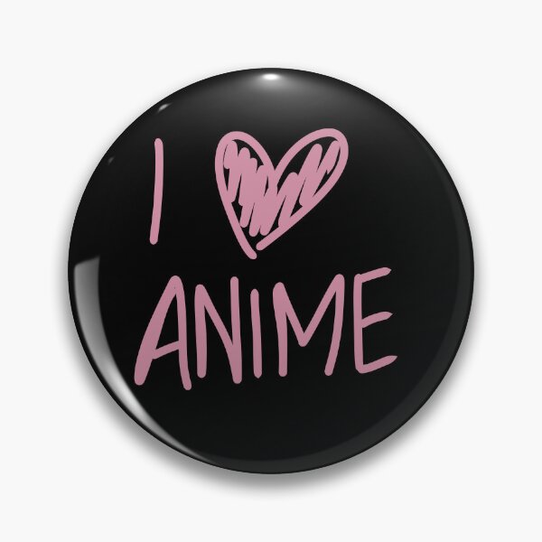 Item preview, I LOVE ANIME Cute Heart For Anime Fans designed and sold by HugSomeNettles.