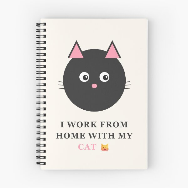 Item preview, I Work From Home With My Cat designed and sold by InkRise Studio.