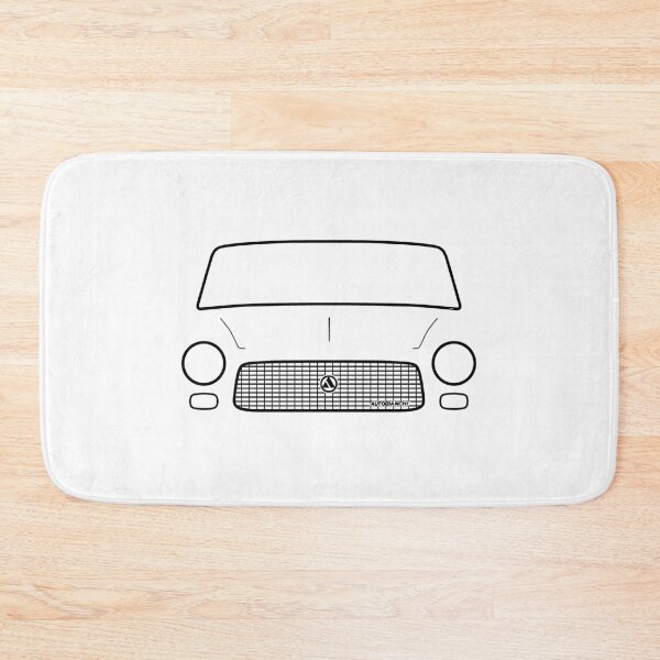 Item preview, Autobianchi Primula classic car black outline designed and sold by soitwouldseem.