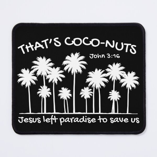 Item preview, That's Coconuts John 3:16 Jesus Saves Palm Tree Tropical Summer Beach Vibes designed and sold by Forevermore.