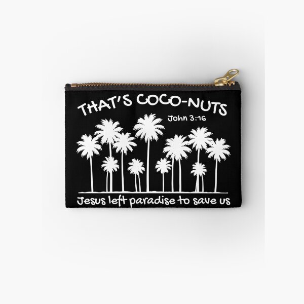 Item preview, That's Coconuts John 3:16 Jesus Saves Palm Tree Tropical Summer Beach Vibes designed and sold by Forevermore.