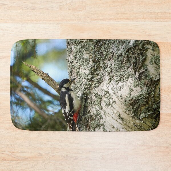 Item preview, Studies of the birch. Great Spotted Woodpecker Spring 2026 designed and sold by Jouko Lehto Photography.