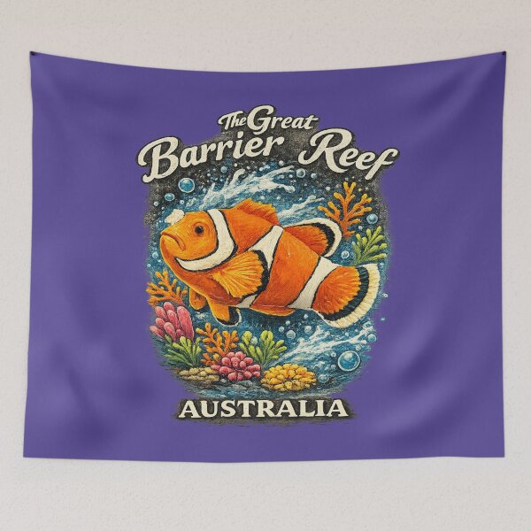 Item preview, Clownfish The Great Barrier Reef Australia designed and sold by kel72.