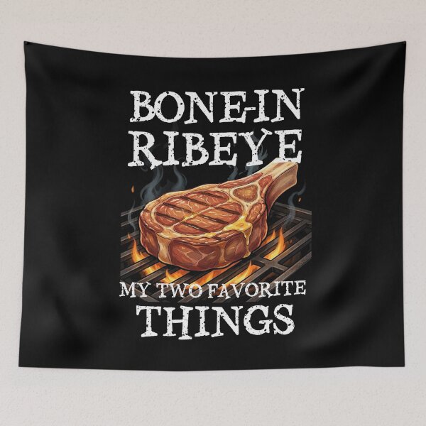 Item preview, Bone In Ribeye My Two Favorite Things designed and sold by TheEndDesign.