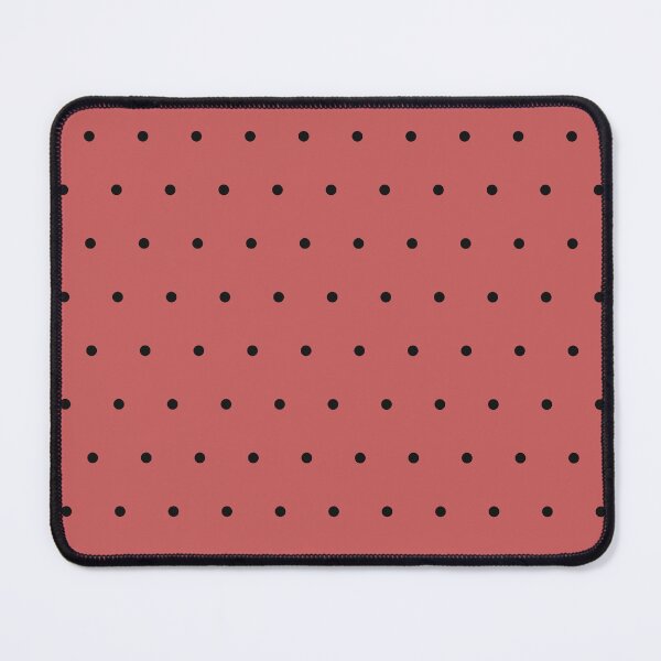 Item preview, Pastel Red and Black micro dots designed and sold by pattern-archive.