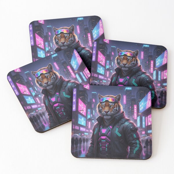 Item preview, Neon Tiger designed and sold by Askaminaflower.