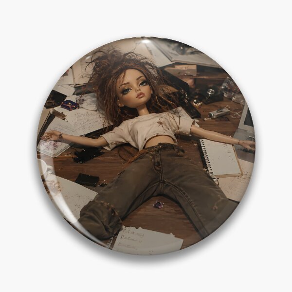 Item preview, Everything Is Fine Funny Burnout Doll Meme Art designed and sold by BeataPrint.