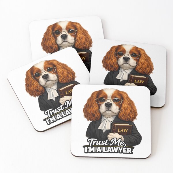 Artikelvorschau, Trust Me, I'm a Lawyer Blenheim Cavalier entworfen und verkauft von SpottyRainbow.