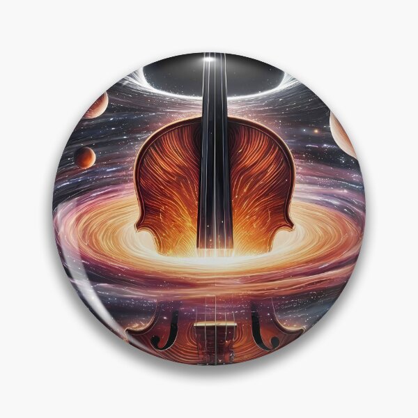 Item preview, Cosmic Violin Black Hole - International Jazz Day designed and sold by Art-Arcade6.