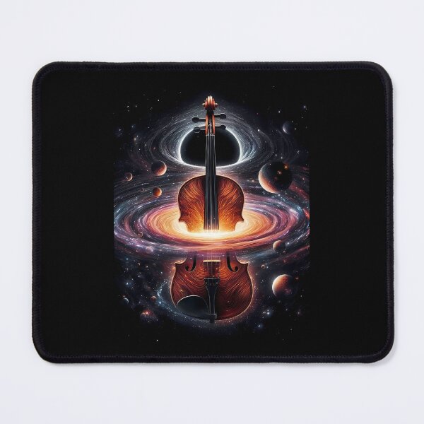 Item preview, Cosmic Violin Black Hole - International Jazz Day designed and sold by Art-Arcade6.