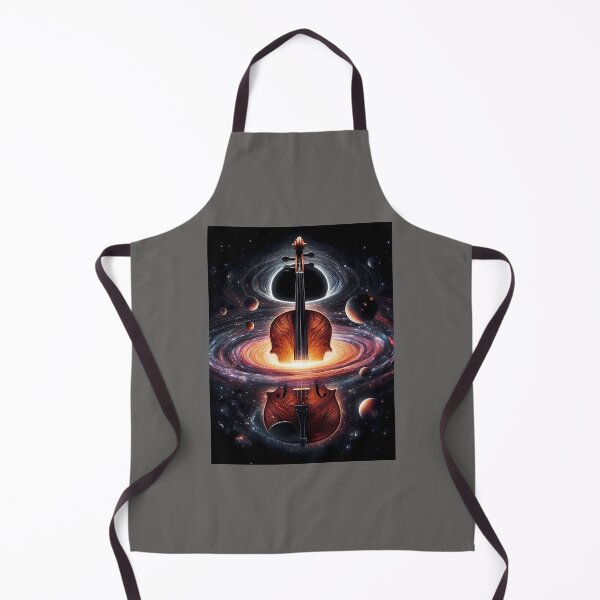 Item preview, Cosmic Violin Black Hole - International Jazz Day designed and sold by Art-Arcade6.