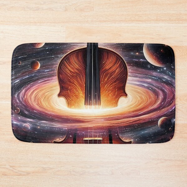 Item preview, Cosmic Violin Black Hole - International Jazz Day designed and sold by Art-Arcade6.