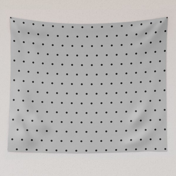 Item preview, Silver and Black micro dots designed and sold by pattern-archive.