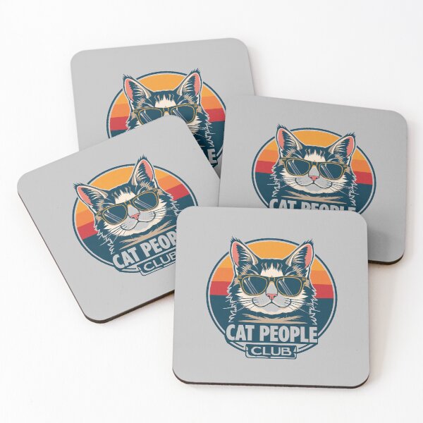 Item preview, Cool Cat People Club Sunset Design designed and sold by     NovaCraft.