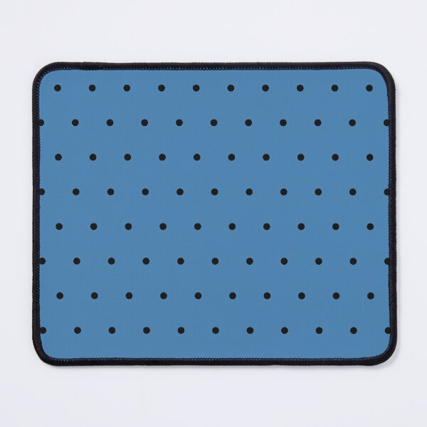 Item preview, Steel Blue and Black micro dots designed and sold by pattern-archive.