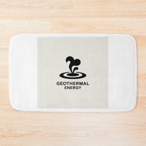 Item preview, Innovative geothermal energy symbol representing sustainable power and environmental consciousness in renewable resources designed and sold by MiraCleAI.