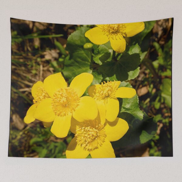 Item preview, Birght yellows. Marsh-marigold designed and sold by Jouko Lehto Photography.