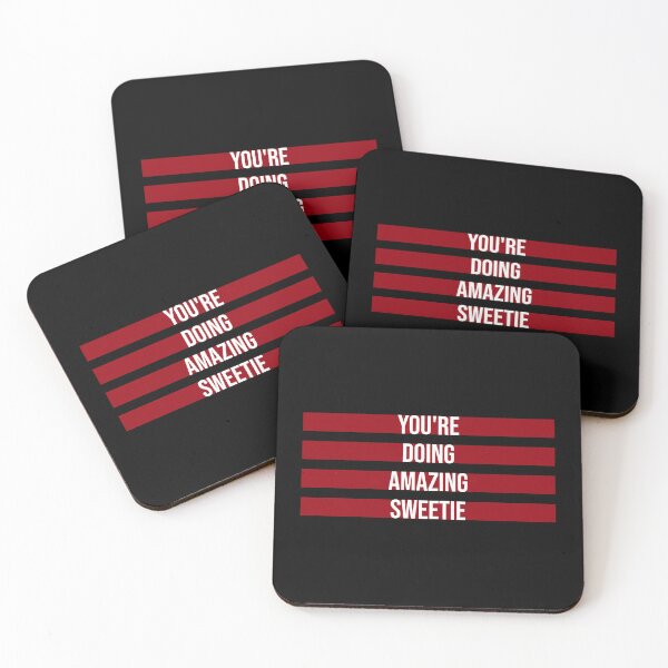 Item preview, You're Doing Amazing Sweetie Funny Wholesome Quote designed and sold by shirt-o-mat.