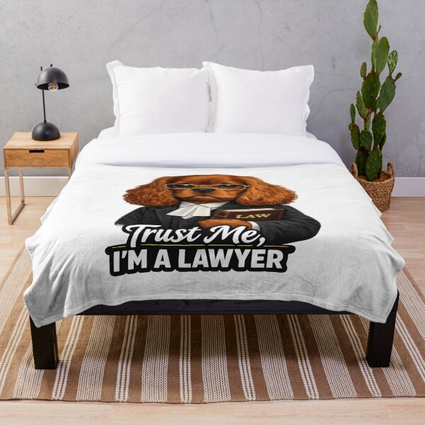 Item preview, Trust Me, I'm a Lawyer Ruby Cavalier designed and sold by SpottyRainbow.