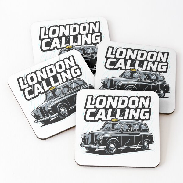 Item preview, Vintage Austin FX4 London Taxi Classic Cab Graphic Art designed and sold by EKHOAISTORE.