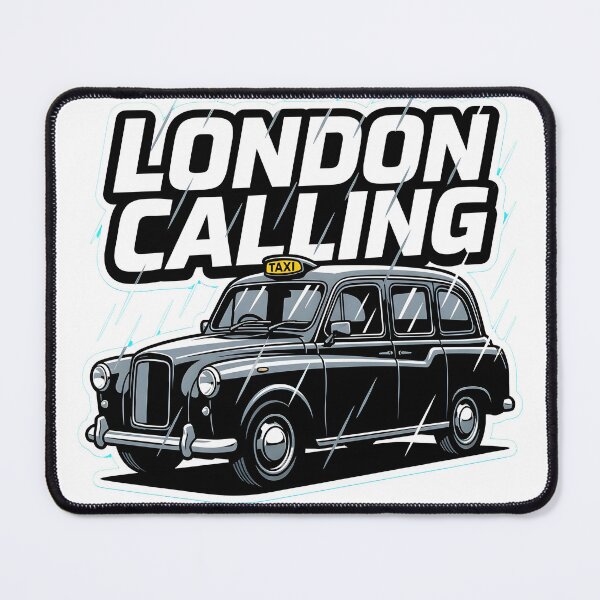 Item preview, Vintage Austin FX4 London Taxi Classic Cab Graphic Art designed and sold by EKHOAISTORE.