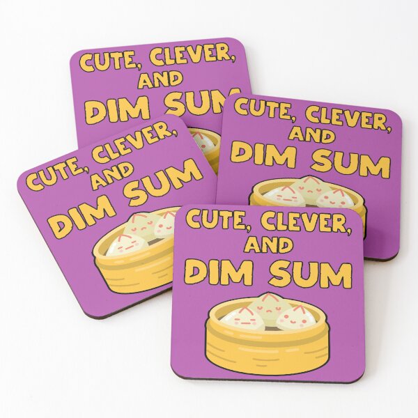 Item preview, Cute Clever and Dim Sum Funny Dumpling Pun designed and sold by Maljonic.