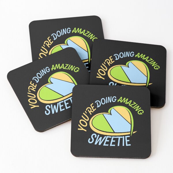 Item preview, You're Doing Amazing Sweetie Funny Wholesome Quote designed and sold by shirt-o-mat.