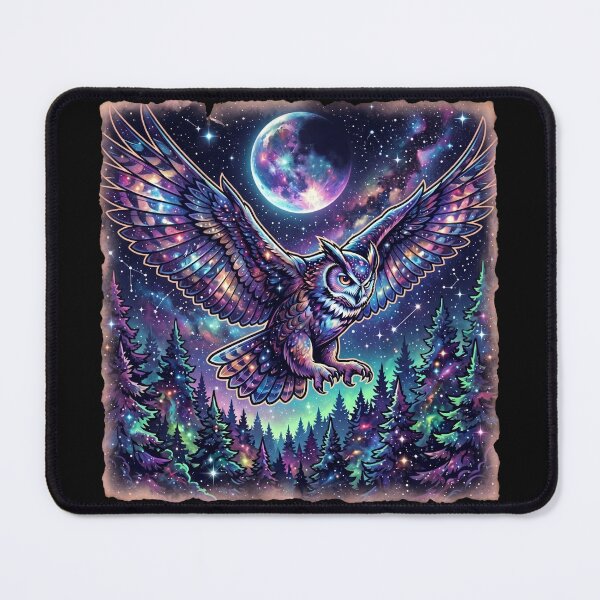 Item preview, Moonlit Guardian designed and sold by The Quiet Canvas By Jacky.