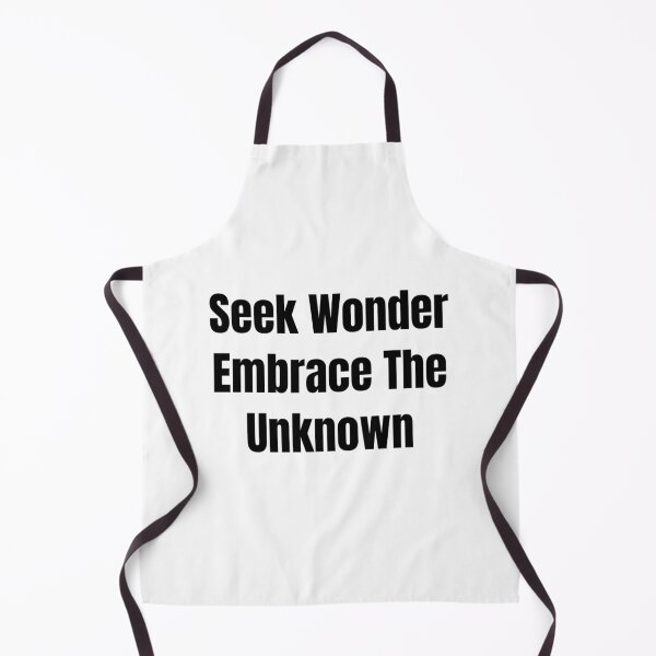 Item preview, Seek Wonder Embrace The Unknown (Black Text) designed and sold by QuoteeApparel.