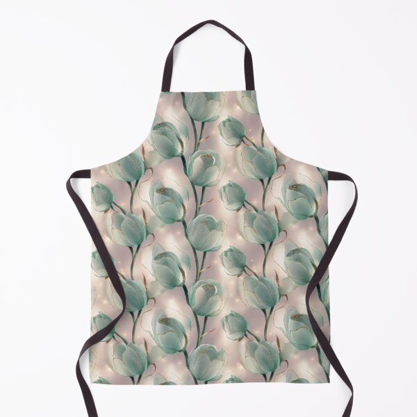 Item preview, Serene green lotus flowers elegantly intertwined in a delicate pastel setting of tranquility and beauty designed and sold by MiraCleAI.