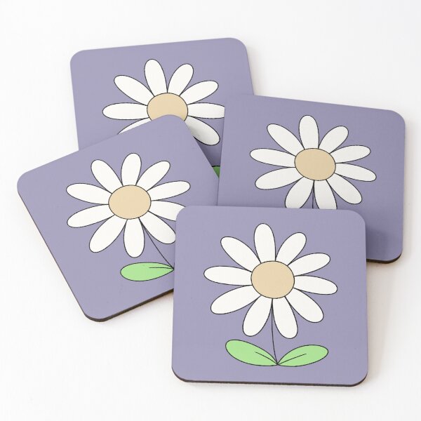 Item preview, Cute Minimalist Daisy Flower Line Art Drawing designed and sold by ubborn.
