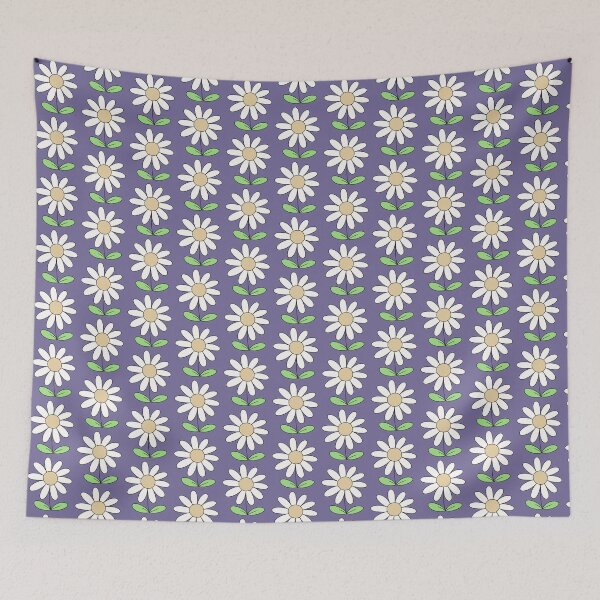 Item preview, Cute Minimalist Daisy Flower Line Art Drawing designed and sold by ubborn.