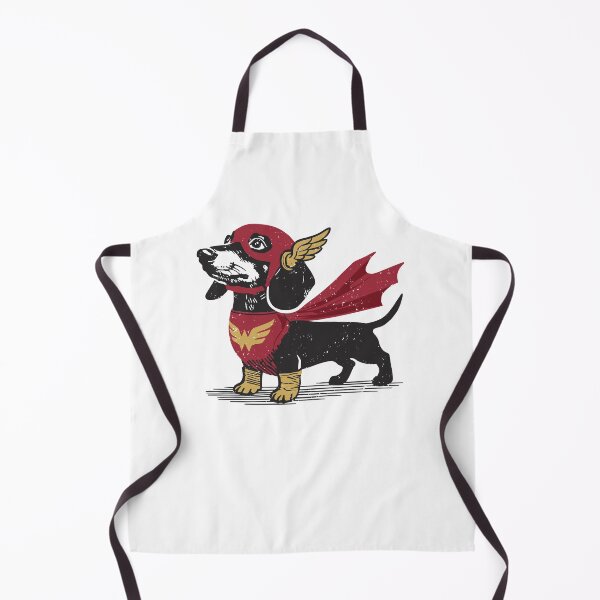 Item preview, Funny Superhero Dachshund Dog With Cape Vintage Graphic designed and sold by PixlCrypt.
