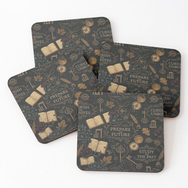 Item preview, Dark Academia Magic - Ancient Books and Secrets Motif designed and sold by  MinJira_.