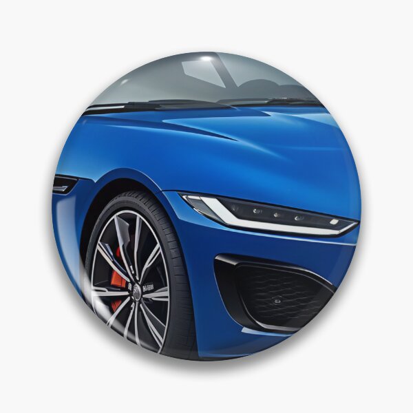 Item preview, Blue Luxury Sports Coupe in Studio View designed and sold by Artisan Finds Online.