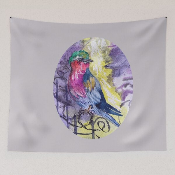 Item preview, Liliac creasted roller designed and sold by catherine calder.