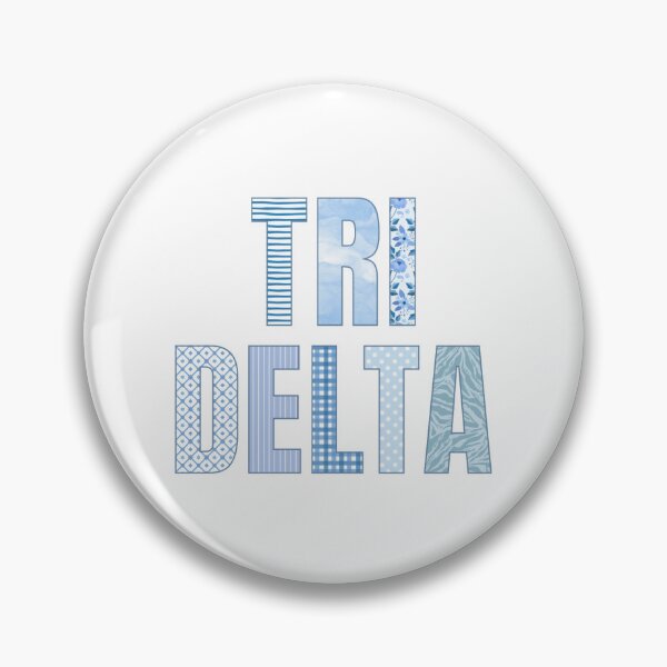 Item preview, Tri Delta Blue Patchwork designed and sold by feliciap17.
