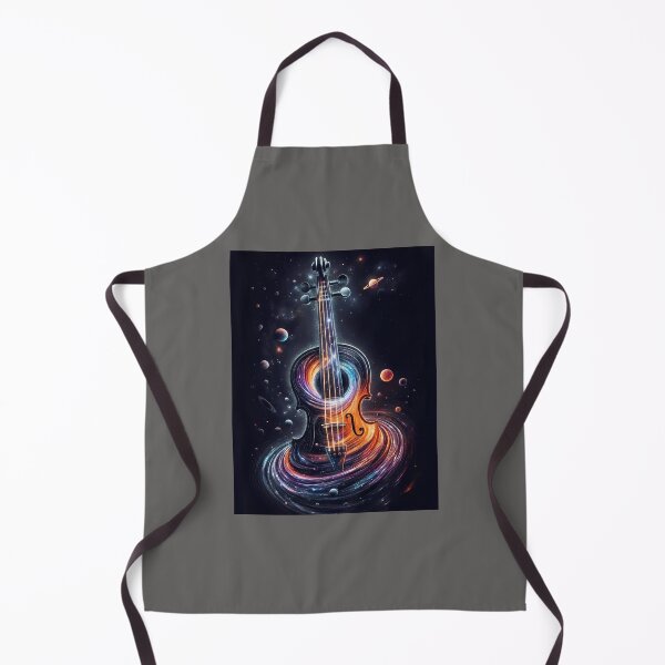 Item preview, Space Violin - International Jazz Day designed and sold by Art-Arcade6.