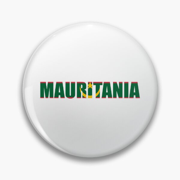 Item preview, Mauritania Flag MR designed and sold by shitpostee.