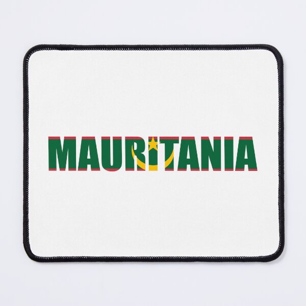 Item preview, Mauritania Flag MR designed and sold by shitpostee.