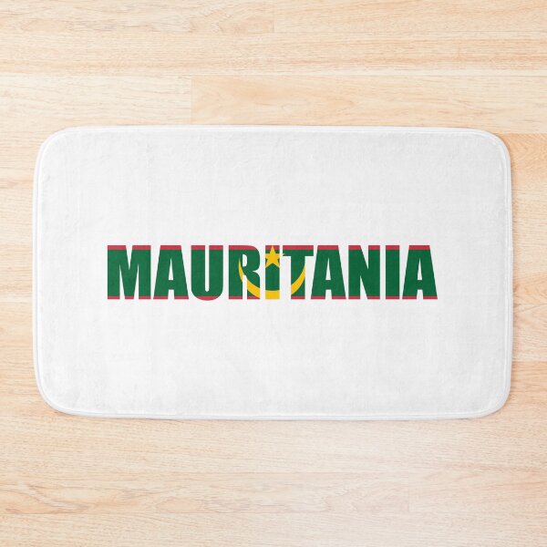 Item preview, Mauritania Flag MR designed and sold by shitpostee.